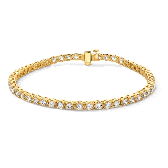 7 CT. T.w. Certified Lab-Grown Diamond Tennis Bracelet in 10K Gold (F/Vs2) - 8.5"