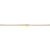 Thumbnail Image 2 of 1/5 CT. T.W. Diamond Virgin Mary Oval Medallion Pendant in 10K Gold - 22"