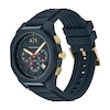 Thumbnail Image 4 of Men’s Armani Exchange  Blue Silicone Strap Chronograph Watch with Dark Blue Dial (Model: AX4168)