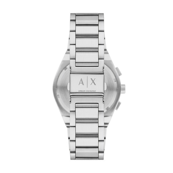 Menâs Armani Exchange Chronograph Watch with Black Dial (Model: Ax4186)