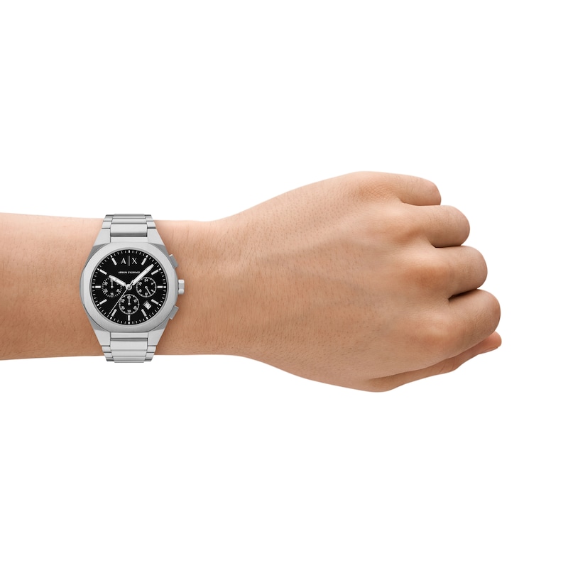 Main Image 6 of Men’s Armani Exchange  Chronograph Watch with Black Dial (Model: AX4186)