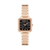 Thumbnail Image 1 of Ladies’ Armani Exchange Leila Rose-Tone IP Watch with Square Black Dial (Model: AX5729)