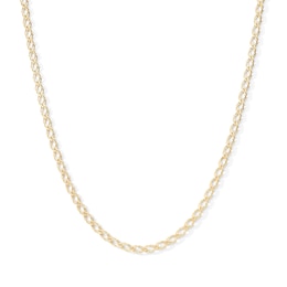 10K Hollow Gold Rambo Chain - 20"