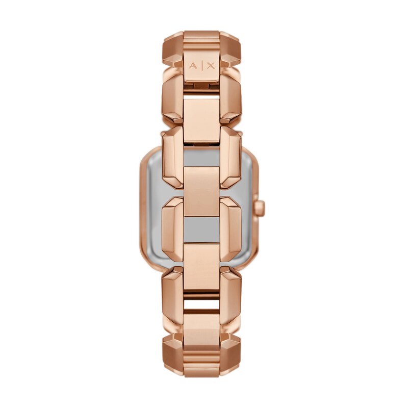 Main Image 5 of Ladies’ Armani Exchange  Rose-Tone IP Watch with Silver-Tone Dial and Pendant Box Set (Model: AX7167SET)