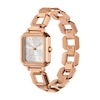 Thumbnail Image 6 of Ladies’ Armani Exchange  Rose-Tone IP Watch with Silver-Tone Dial and Pendant Box Set (Model: AX7167SET)