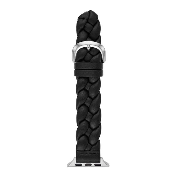 Ladies' Kate Spade Apple Straps Black Braided Leather Interchangeable Band Attachment (Model: Kss0159E)