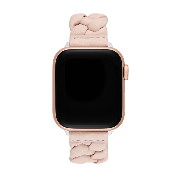 Ladies' Kate Spade Apple Straps Pink Braided Leather Interchangeable Band Attachment (Model: Kss0161E)