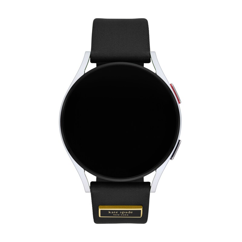Main Image 3 of Ladies' Kate Spade Apple Straps Black Nylon Interchangeable Band Attachment (Model: KSS0183E)