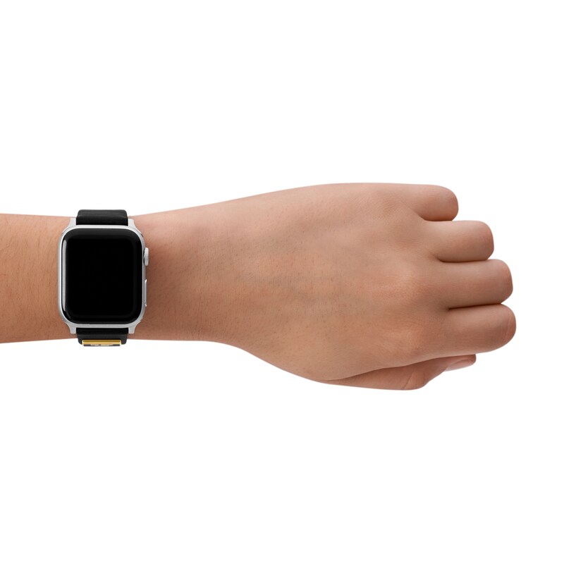 Main Image 4 of Ladies' Kate Spade Apple Straps Black Nylon Interchangeable Band Attachment (Model: KSS0183E)