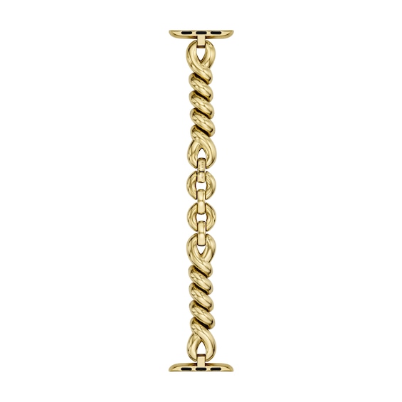 Ladies' Kate Spade Apple Straps Gold-Tone Twist Link Interchangeable Band Attachment (Model: Kss0194)
