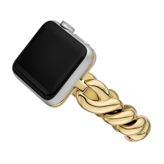 Ladies' Kate Spade Apple Straps Gold-Tone Twist Link Interchangeable Band Attachment (Model: Kss0194)