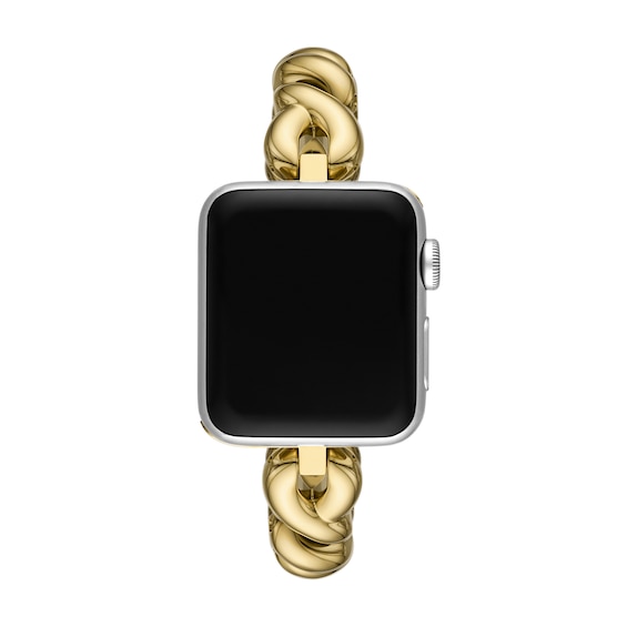 Ladies' Kate Spade Apple Straps Gold-Tone Twist Link Interchangeable Band Attachment (Model: Kss0194)