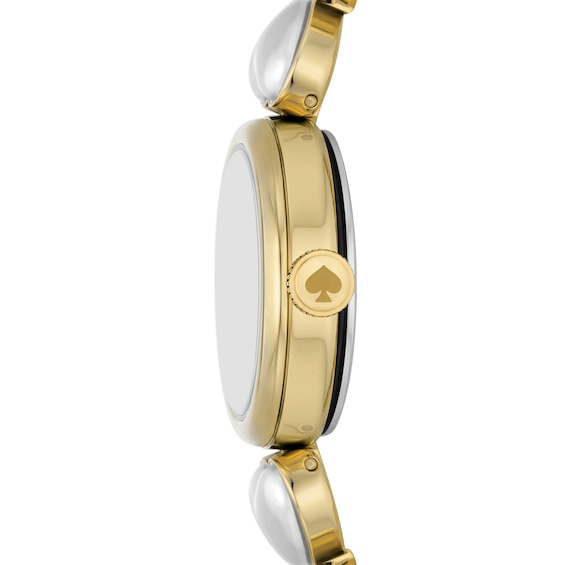 Ladies' Kate Spade Monroe Faux Pearl Gold-Tone IP Watch with Mother-of Pearl Dial (Model: Ksw1815)