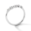 Thumbnail Image 2 of 1/3 CT. T.W. Marquise and Round Certified Lab-Grown Diamond Contour Band in 14K White Gold (F/VS2)