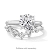 Thumbnail Image 3 of 1/3 CT. T.W. Marquise and Round Certified Lab-Grown Diamond Contour Band in 14K White Gold (F/VS2)