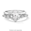 Thumbnail Image 3 of 3/8 CT. T.W. Marquise and Round Certified Lab-Grown Diamond Contour Band in 14K White Gold (F/VS2)