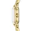 Thumbnail Image 3 of Ladies' Kate Spade Gracie Gold-Tone IP Watch with Square Silver-Tone Dial (Model: KSW1863)