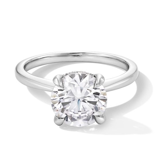 2-1/2 CT. T.w. Certified Lab-Grown Diamond Solitaire Engagement Ring in 14K White Gold (F/Vs2)