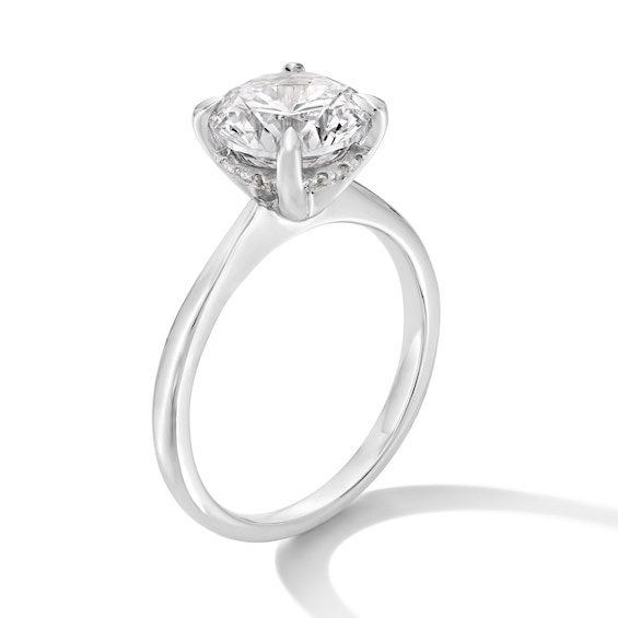 2-1/2 CT. T.w. Certified Lab-Grown Diamond Solitaire Engagement Ring in 14K White Gold (F/Vs2)