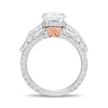 Thumbnail Image 3 of Enchanted Star Ariel 3-3/4 CT. T.W. Certified Lab-Grown Diamond Wave Collar Engagement Ring in 14K White Gold (F/VS2)