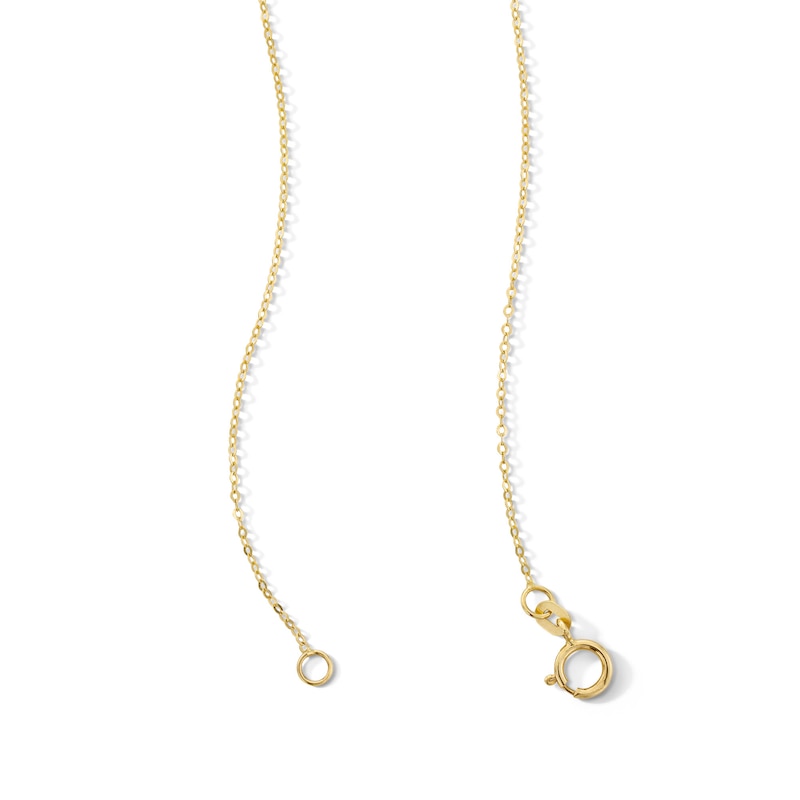 Main Image 3 of Molten Disk Pendant in Solid 10K Gold