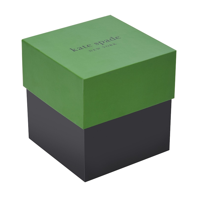 Main Image 6 of Ladies’ Kate Spade Metro Watch with Silver-Tone Dial and Faux Crystal Bracelet Box Set (Model: KSW9075SET)