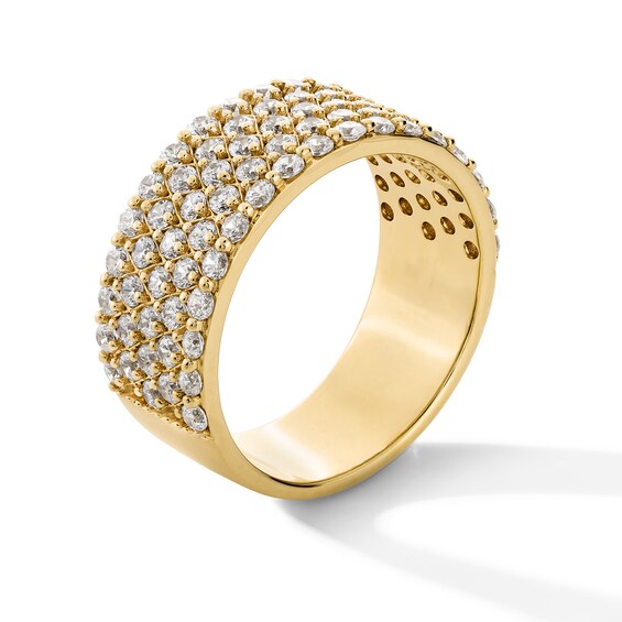 1-1/2 CT. T.w. Certified Lab-Grown Diamond Multi-Row Band in 14K Gold (F/Vs2)