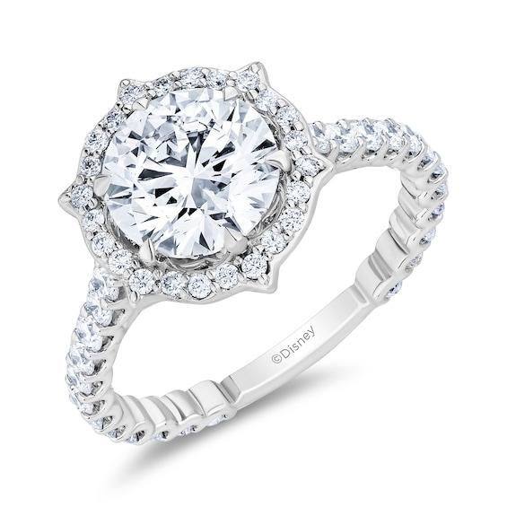 Enchanted Star Belle 2-7/8 CT. T.w. Certified Lab-Grown Diamond Frame Engagement Ring in 14K Two-Tone Gold (F/Vs2)