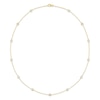 Thumbnail Image 1 of 2 CT. T.W. Certified Lab-Grown Diamond Bezel-Set Station Necklace in 10K Gold (F/VS2)