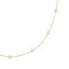 Thumbnail Image 2 of 2 CT. T.W. Certified Lab-Grown Diamond Bezel-Set Station Necklace in 10K Gold (F/VS2)