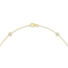 Thumbnail Image 3 of 2 CT. T.W. Certified Lab-Grown Diamond Bezel-Set Station Necklace in 10K Gold (F/VS2)