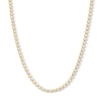 Thumbnail Image 1 of 15 CT. T.W. Certified Lab-Grown Diamond Tennis Necklace in 10K Gold (F/VS2) – 20”