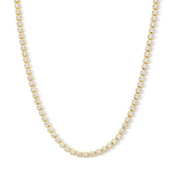 15 CT. T.w. Certified Lab-Grown Diamond Tennis Necklace in 10K Gold (F/Vs2) â 20â