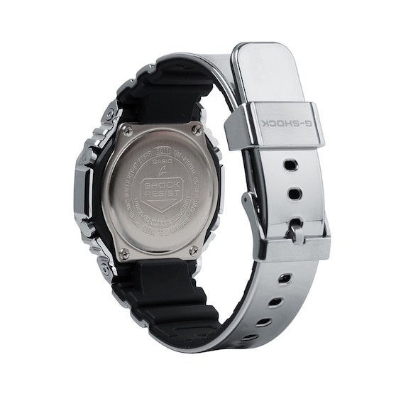 Men's Casio G-Shock G-Steel Metallic Analog-Digital Watch with Silver-Tone Dial (Model: Gm2100Ym-8A)