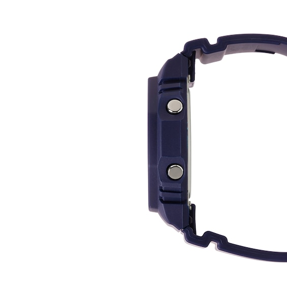 Ladies' Casio G-Shock Analog-Digital Navy Resin Strap Watch with Navy Blue Dial (Model: Gmap2100M-2A)
