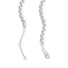 Thumbnail Image 2 of Heart Charm Necklace in Hollow Sterling Silver