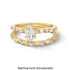 Thumbnail Image 3 of Vera Wang Love Collection 3/4 CT. T.W. Marquise-Cut Diamond Engagement Ring in 14K Gold