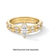 Thumbnail Image 4 of Vera Wang Love Collection 3/4 CT. T.W. Marquise-Cut Diamond Engagement Ring in 14K Gold