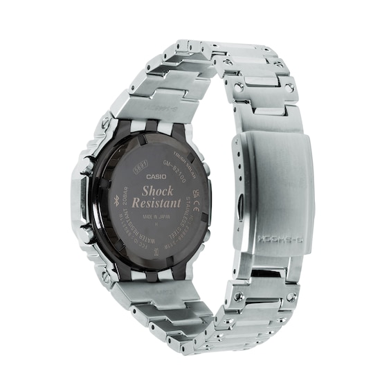 Men's Casio G-Shock Full Metal Analog-Digital Solar-Powered Watch with Black Dial (Model: Gmb2100Sd-1A)