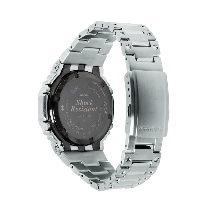 Main Image 2 of Men's Casio G-Shock Full Metal Analog-Digital Solar-Powered Watch with Black Dial (Model: GMB2100SD-1A)