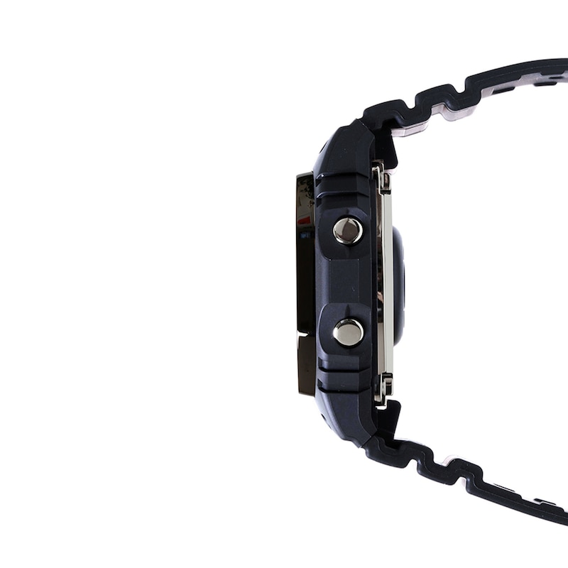 Main Image 3 of Men's Casio G-Shock Move Digital Black Resin Strap Solar-Powered Watch with Octagonal Black Dial (Model: DWH5600MB1A4)