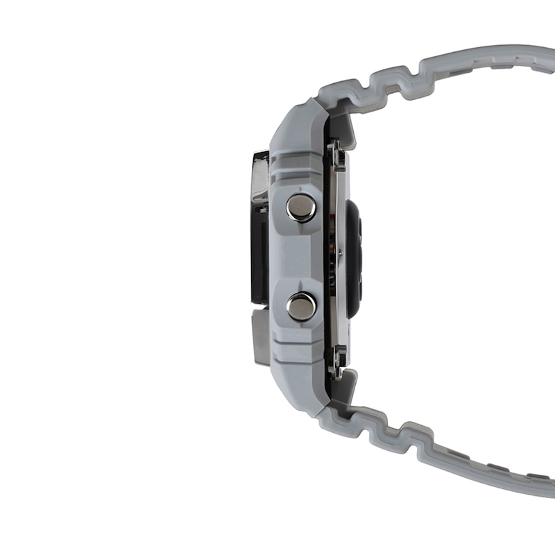 Main Image 3 of Men's Casio G-Shock Move Digital Grey Resin Strap Solar-Powered Watch with Octagonal Black Dial (Model: DWH5600MB8A9)