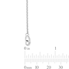 Thumbnail Image 2 of 1/4 CT. Certified Lab-Grown Diamond Solitaire Chain Bracelet in Sterling Silver (F/VS2)