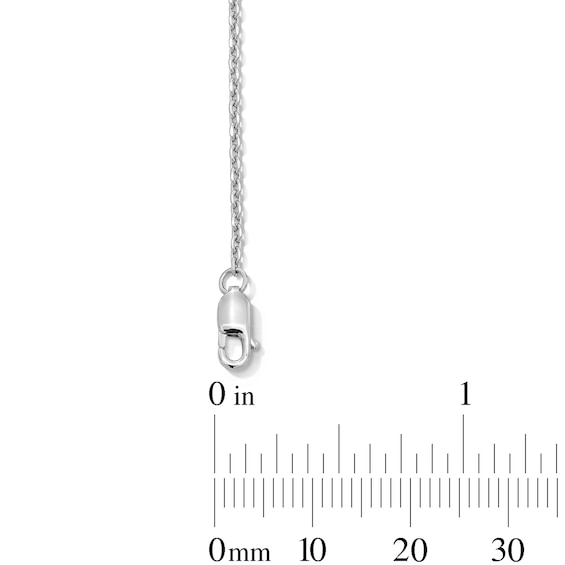 1/4 CT. Heart-Shaped Certified Lab-Grown Diamond Solitaire Chain Bracelet in Sterling Silver (F/Vs2)