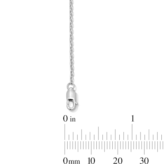 1/4 CT. Pear-Shaped Certified Lab-Grown Diamond Solitaire Chain Bracelet in Sterling Silver (F/Vs2)