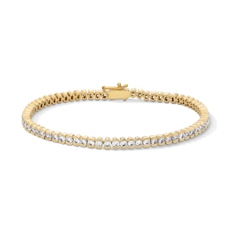 4 CT. T.W. Certified Lab-Grown Diamond Tennis Bracelet in 10K Gold (F/VS2)