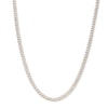 Thumbnail Image 1 of 5.0mm Diamond-Cut Miami Cuban Curb Chain Necklace in Hollow 10K Two-Tone Gold - 20”