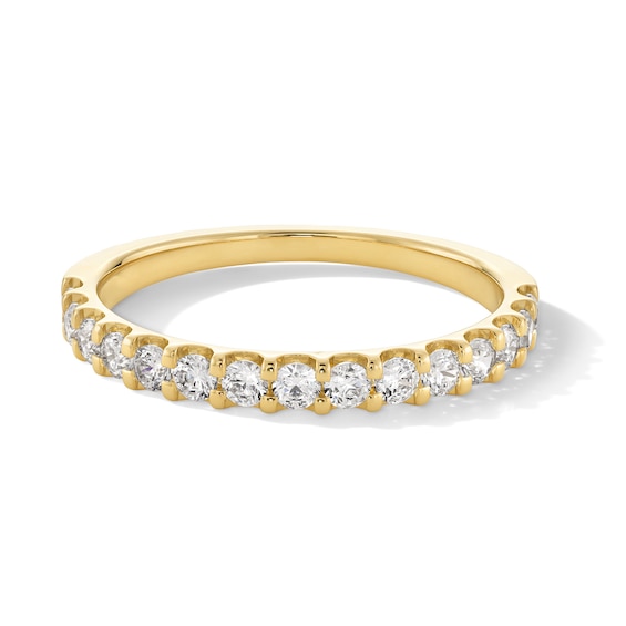 1/2 CT. T.w. Certified Lab-Grown Diamond Anniversary Band in 14K Gold (F/Vs2)