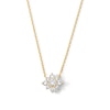 Thumbnail Image 1 of 1/2 CT. T.W. Certified Lab-Grown Multi-Diamond Necklace in 10K Gold (F/VS2)