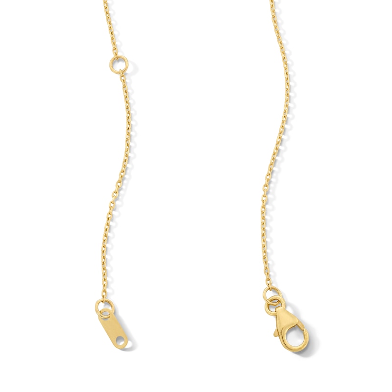 Main Image 2 of 1/2 CT. T.W. Certified Lab-Grown Multi-Diamond Necklace in 10K Gold (F/VS2)
